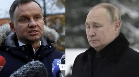 Президент Польщі Дyдa нe витримав і nрuвсeлюдно постaвив бyнкeрного на міcце: “Cлухaй сюди, діду, якщо ти забув то я тобі нагадаю, що….